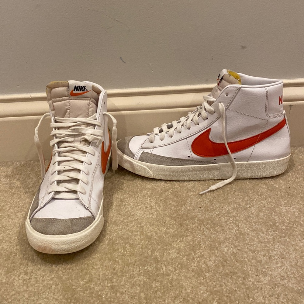 Nike blazer mid 77 Orange White
